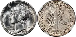 Most Valuable Rare Key Dates Mercury Dimes Fair Coin Dealer Orlando FL