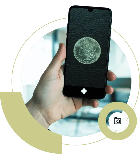 step 4 take the picture of your coin